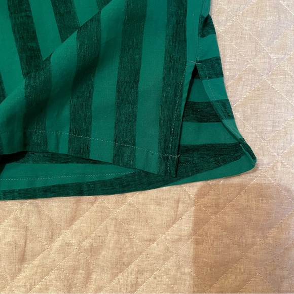 John Mark Green Tonal Stripe Tunic Top XL - Picture 7 of 13